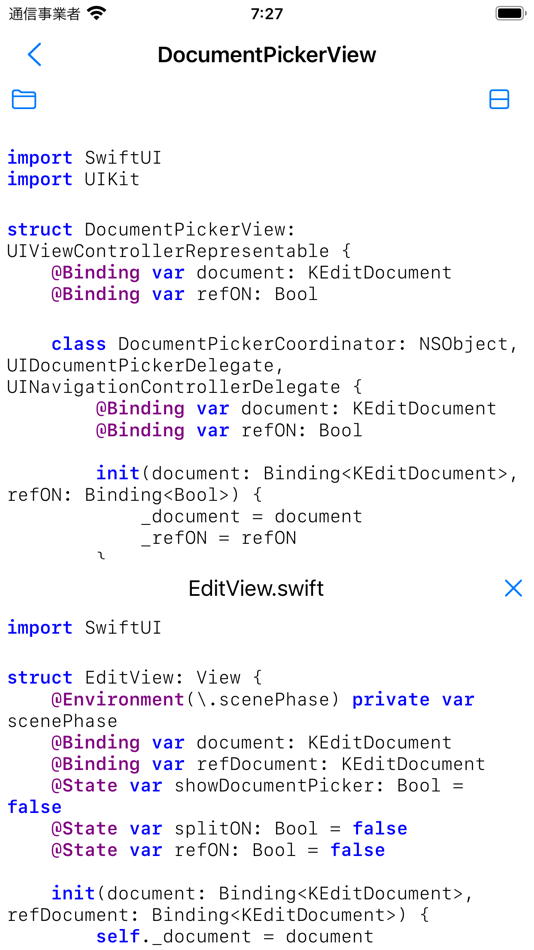 #2. KEdit (iOS) 由: Katsumi Nishii