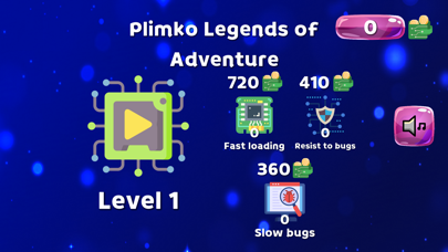 Plimko Legends of Adventure Screenshot