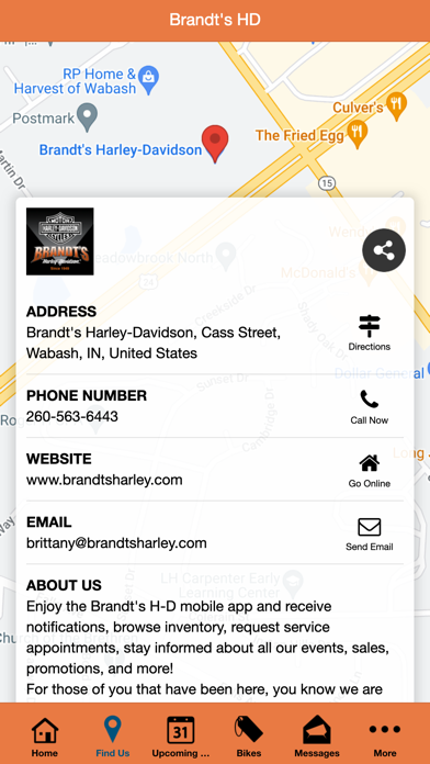 Brandt's Harley-Davidson Screenshot