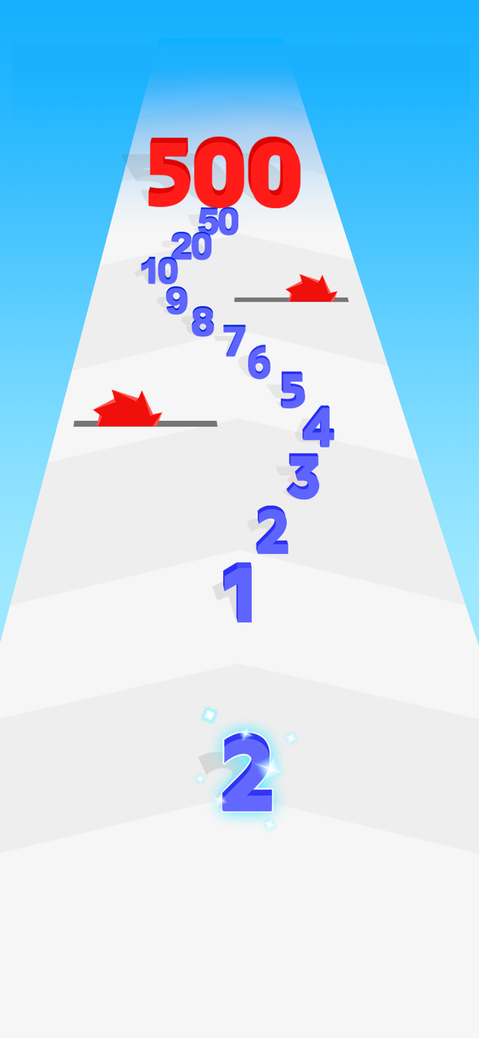 Number Merge Run Master 3D