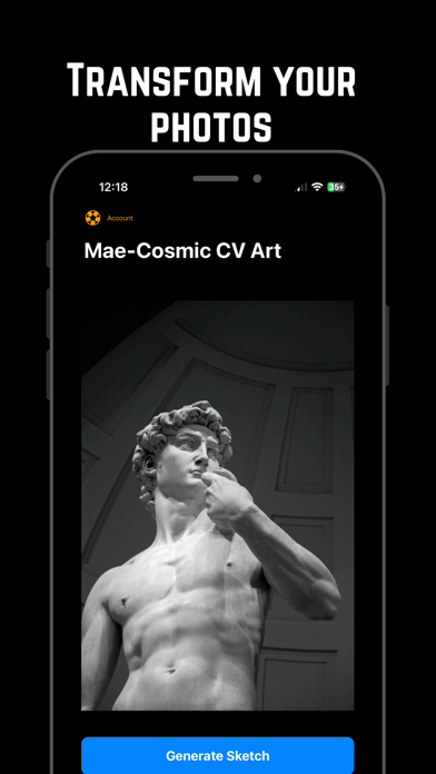 Mae-CV Cosmic Art Screenshot
