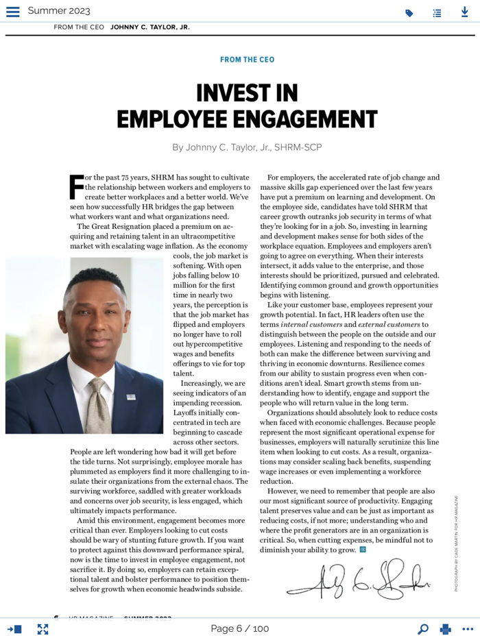 SHRM - HR Magazine