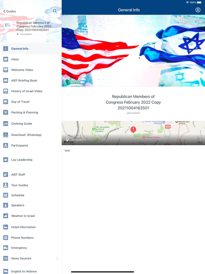 My AIEF Seminar in Israel