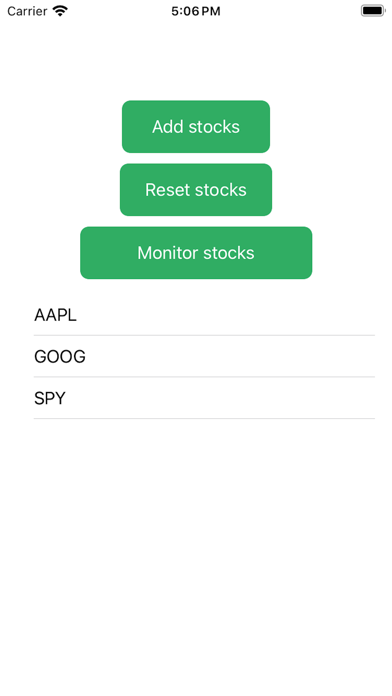 5 Min Stock Rule Screenshot