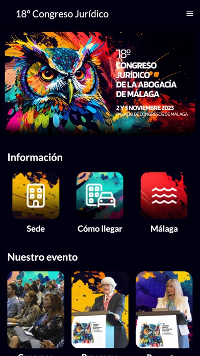 18 Congreso Jurídico Screenshot