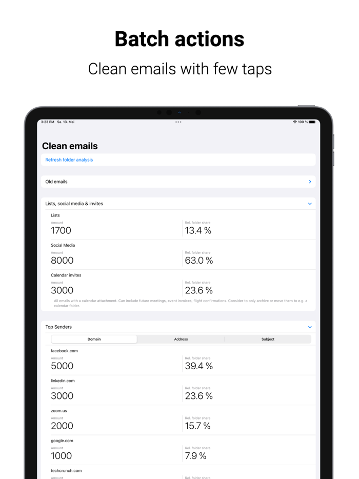 Delete Emails and Cleaner