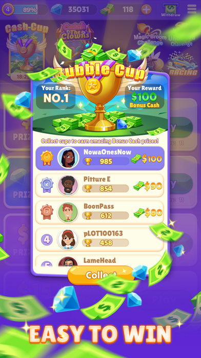 Bubble Dash - Win Real Cash Screenshot