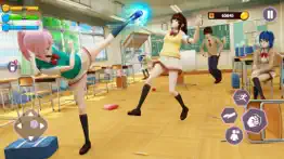 anime high school girl 3d iphone screenshot 1