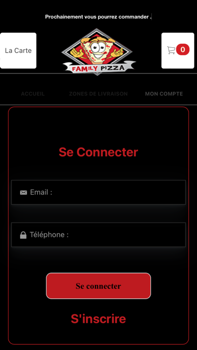 Family Pizza. Screenshot