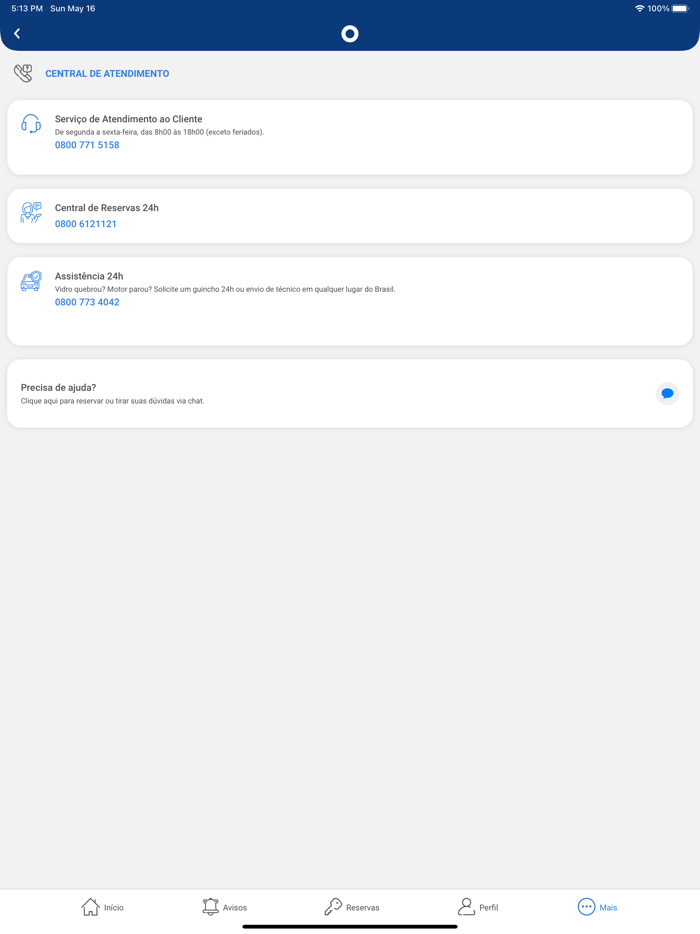 Unidas Aluguel de Carros