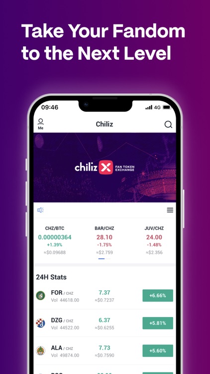 Chiliz Exchange