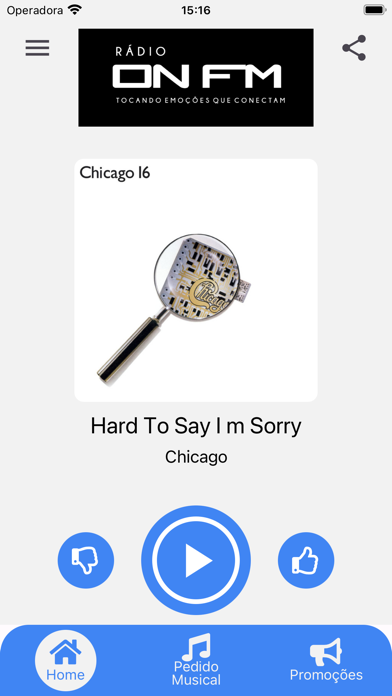 Rádio ON FM Screenshot