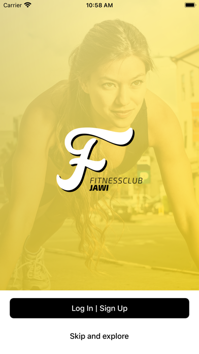 Fitnessclub Jawi Screenshot