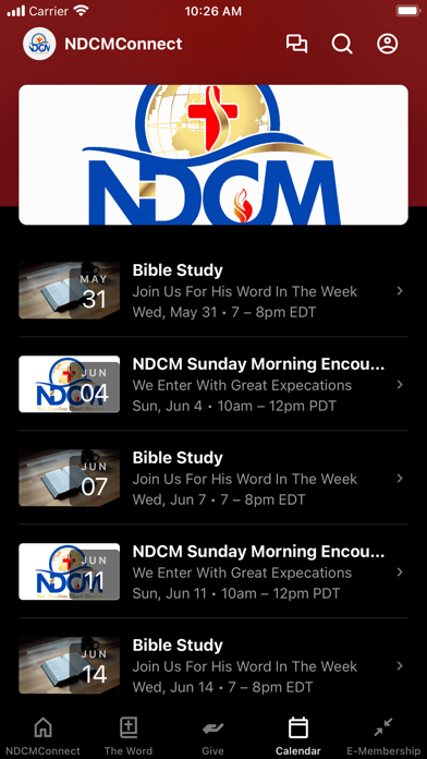 NDCMConnect Screenshot