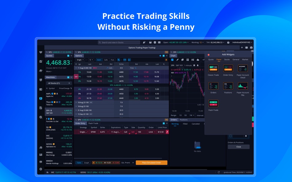 #5. Webull: Advanced Trading (macOS) 由: Webull Technologies Limited