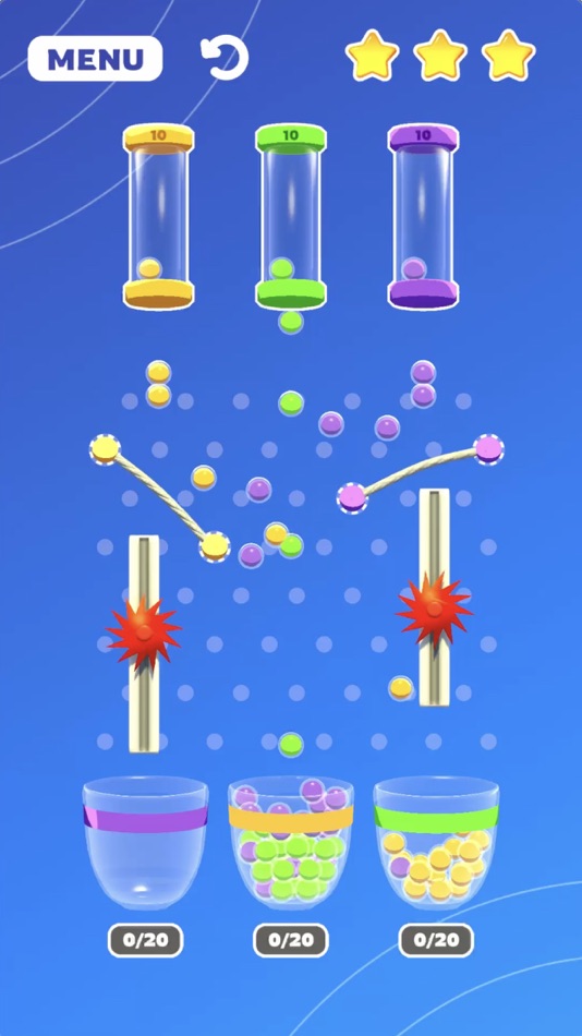 #2. Rubber Bouncy Color Balls (iOS) 由: Maksym Kiryanov