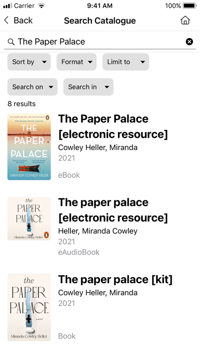 Willoughby City Library Screenshot