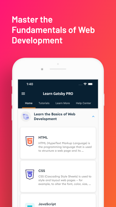 Screenshot #3 pour Learn Gatsby Web Development