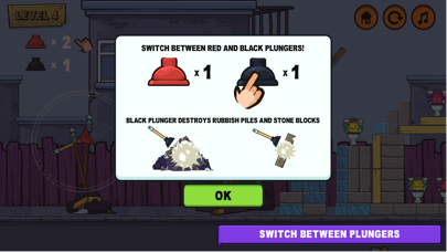 Angry Plunger: Toilet Monster Screenshot