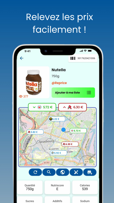 Reprice Screenshot