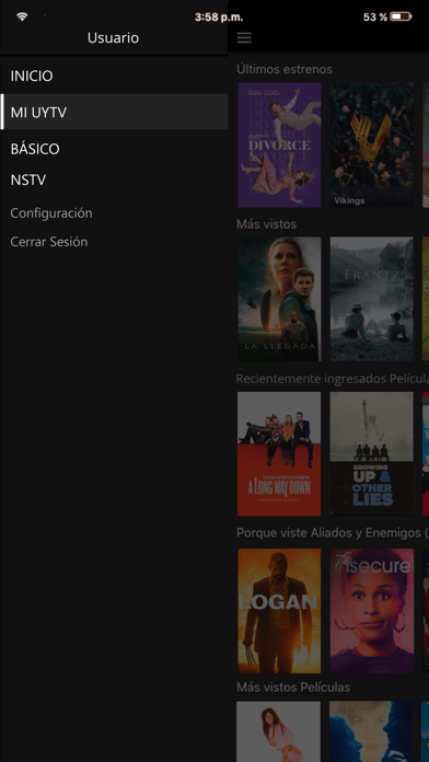 UY TV by NSNOW Screenshot