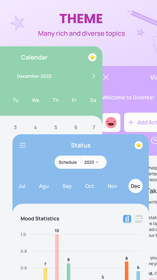 #3. Write Diary & Notes - Dinotes (iOS) 由: Bazooka App Studio