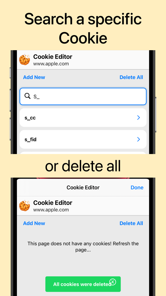 #5. Cookie Editor For Safari (macOS) De: Zamalabs Yazılım ve Bilgi Teknolojileri Limited Şirketi