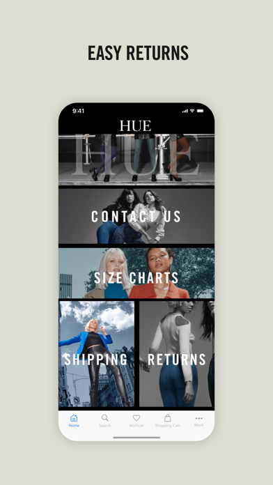 HUE Apparel Screenshot