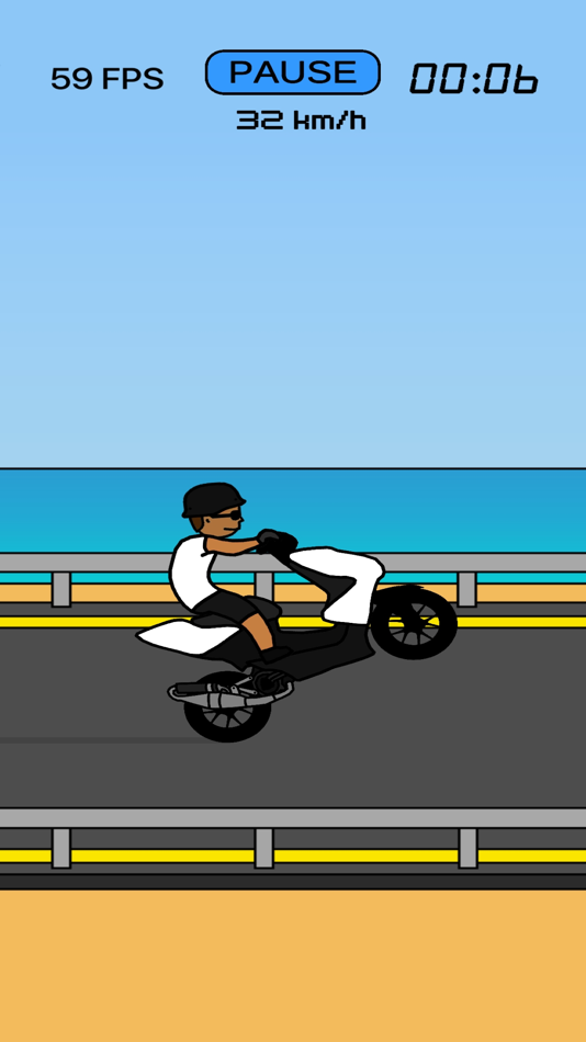 #6. Wheelie Life (iOS) 由: Marcos Elena