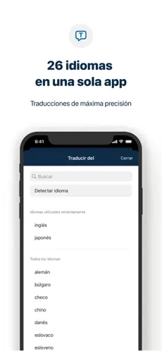 Captura de Pantalla 3 Traductor de DeepL iphone