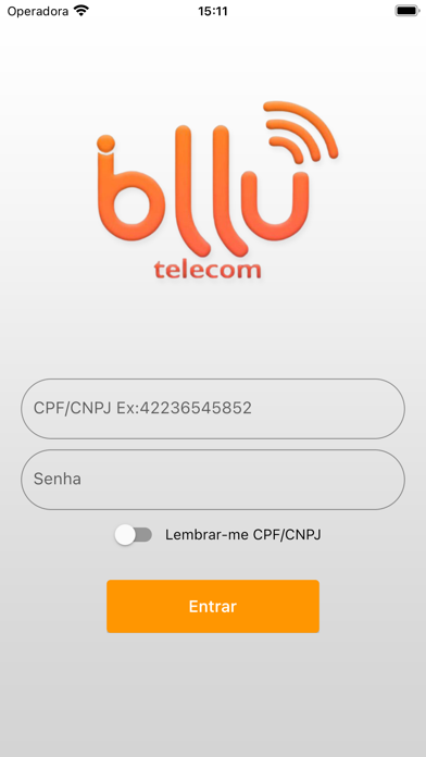 Bllu Telecom Screenshot