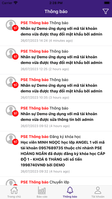 PSE for HR Screenshot
