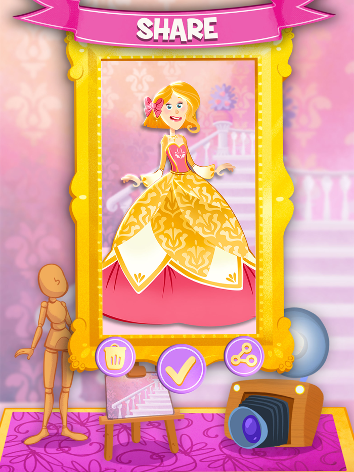 Princess Hair Salon Dress Game