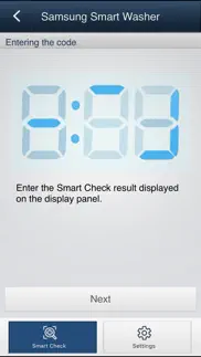 samsung smart washer iphone screenshot 3