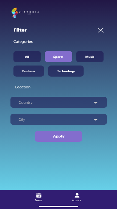 Vittoria Buzz Screenshot