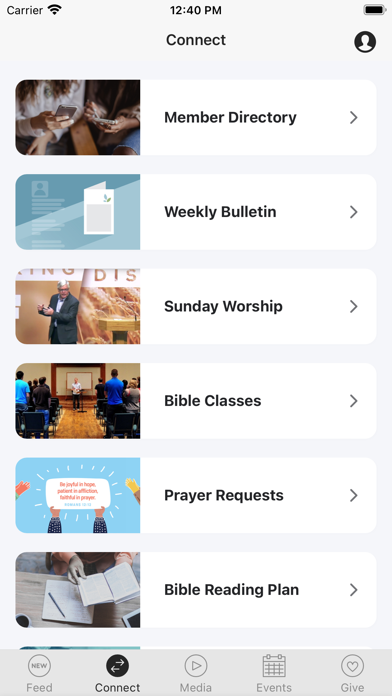 Edmond Church of Christ Screenshot