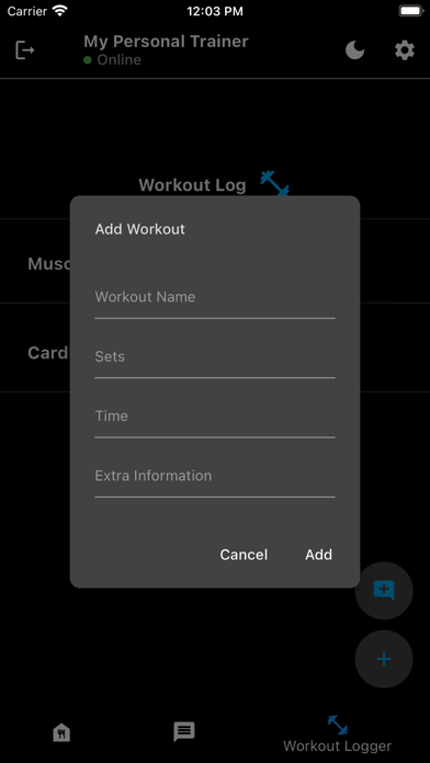 My Personal Trainer - AI Screenshot