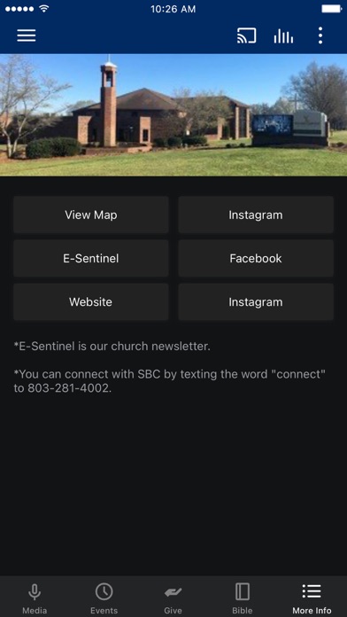 Second Baptist Lancaster Screenshot
