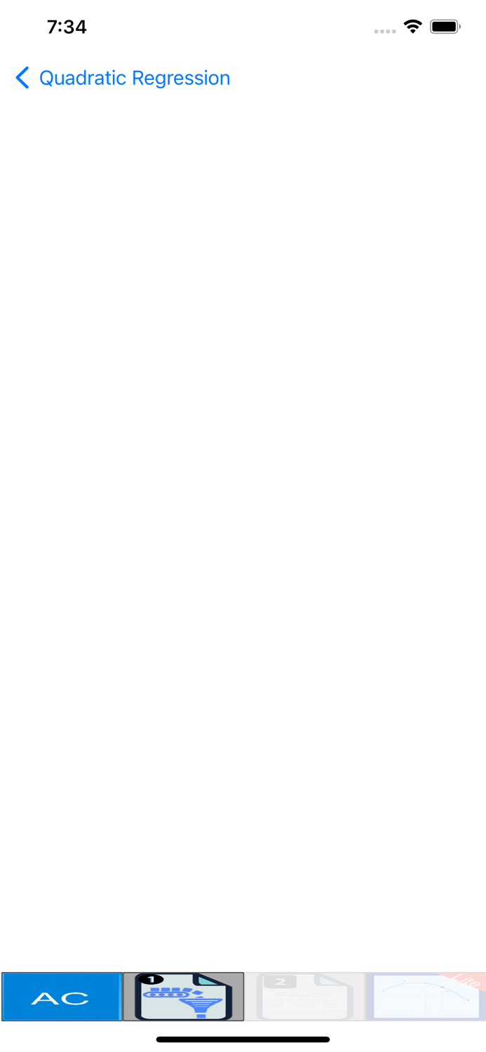 Quadratic Regression Equation