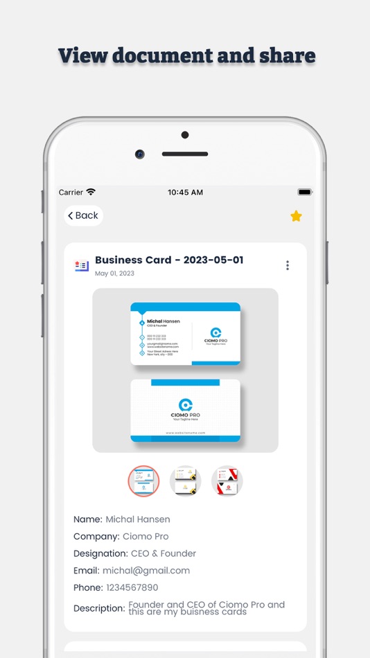 #4. Digital Document Organizer (iOS) 由: Monali Paghadal