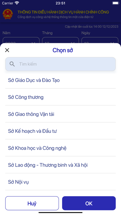 Điều hành công việc Screenshot