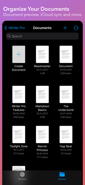 ‎iWriter Pro Screenshot