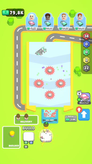 Vehicle Delivery Screenshot