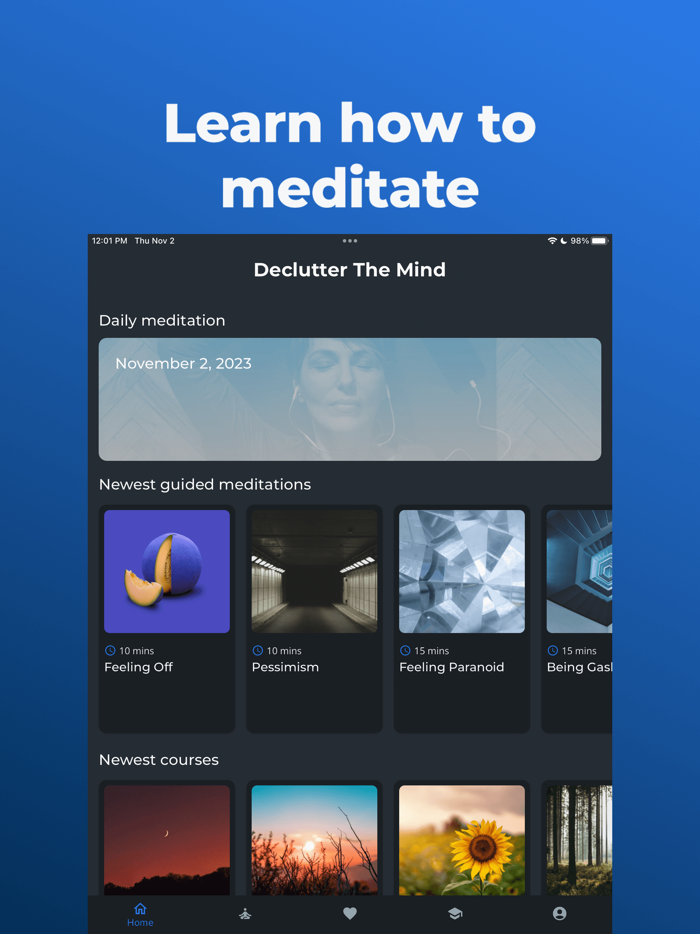 Declutter The Mind Meditation