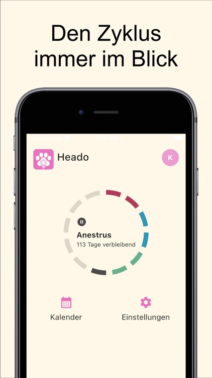 Heado: Dog Heat Calendar