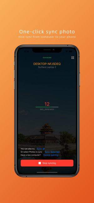 ‎PhotoSync-Backup your photos Screenshot