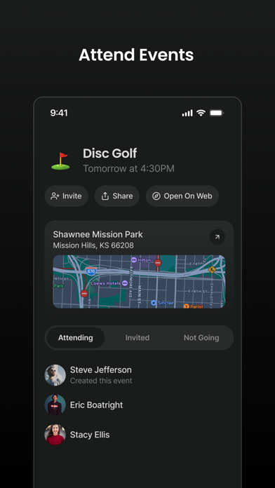 Tryna: Hang Out IRL iPhone screenshot 2 - Social Networking app
