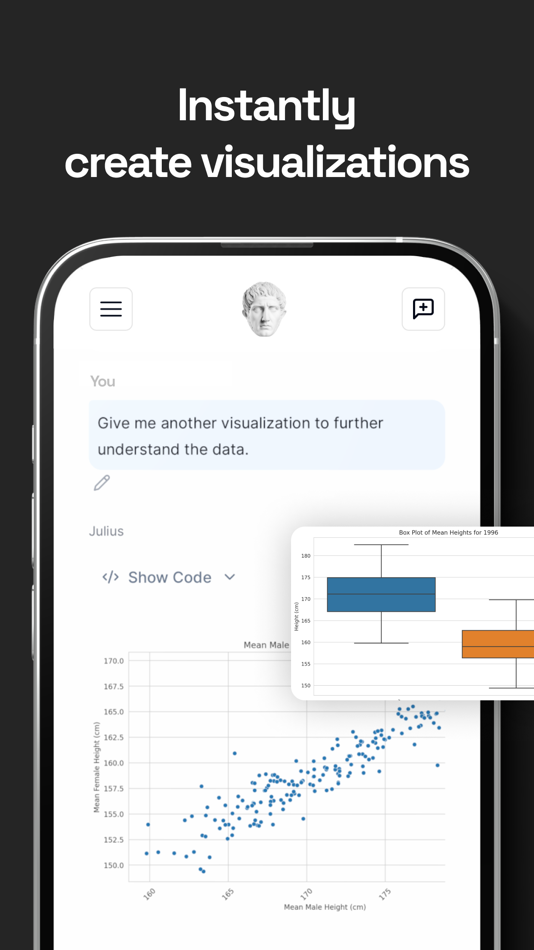 #6. Julius AI: Data & Math Helper (iOS) Podle: Caesar Labs