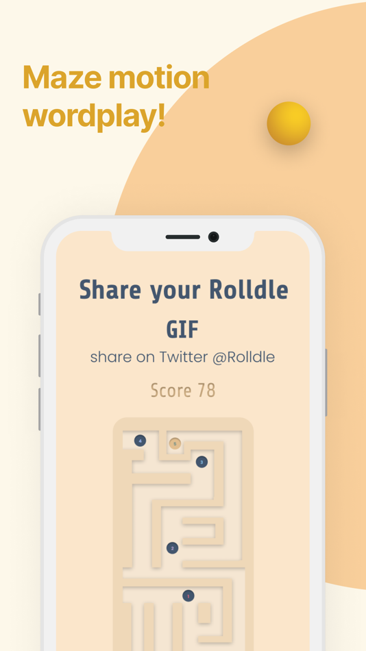 #5. Rolldle (iOS) 由: Rolling Labs, Inc.