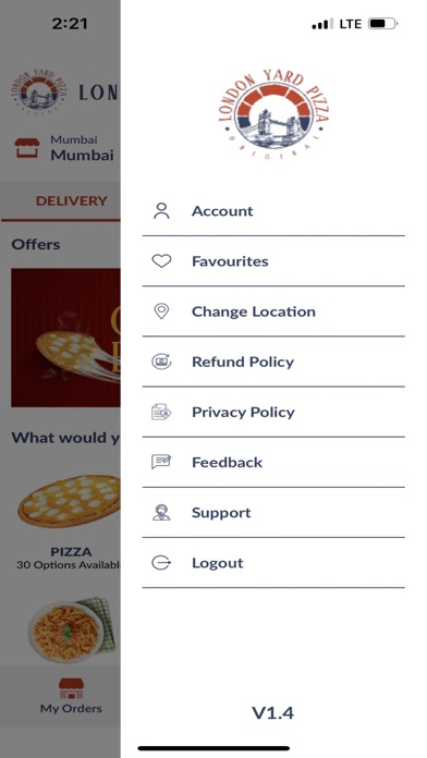 London Yard Pizza 2.0 Screenshot